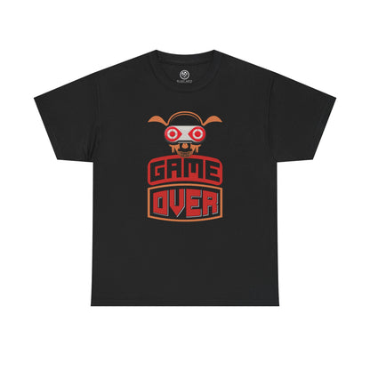Retro Game Over Skull Tee – Funny Gamer Shirt