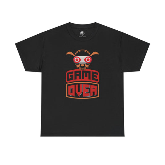 Retro Game Over Skull Tee – Funny Gamer Shirt