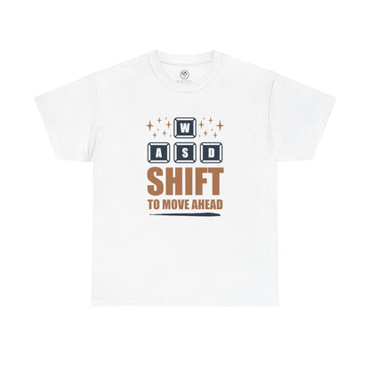 PC Gamer Shift Tee – Funny WASD Gaming Shirt