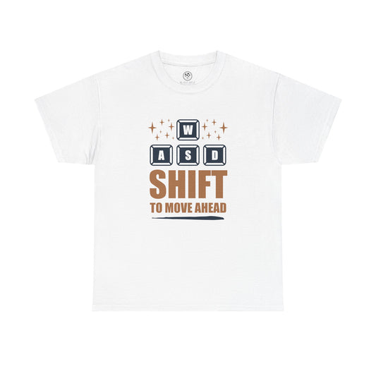PC Gamer Shift Tee – Funny WASD Gaming Shirt