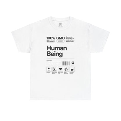 Human Being Spec Sheet Tee (White)