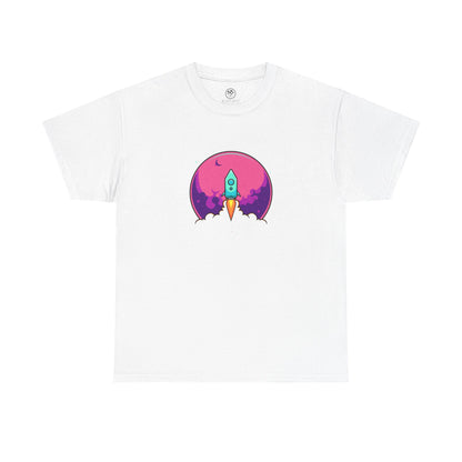 Rocket Take Off T-Shirt – Spaceship Dream Tee