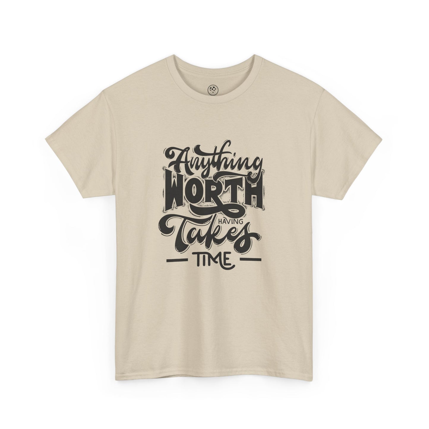 Worth Having White Tee – Motivational Gaming Shirt