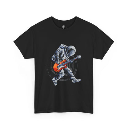 Astronaut Rocking Tee – Space Guitar Player Shirt
