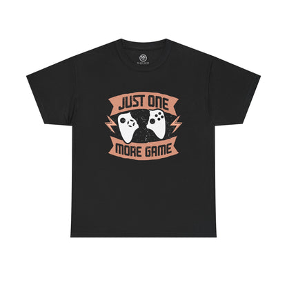 Just One More Game Tee – Funny Gamer Shirt