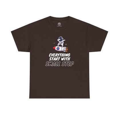 Small Step Astronaut Tee – Motivational Space Shirt