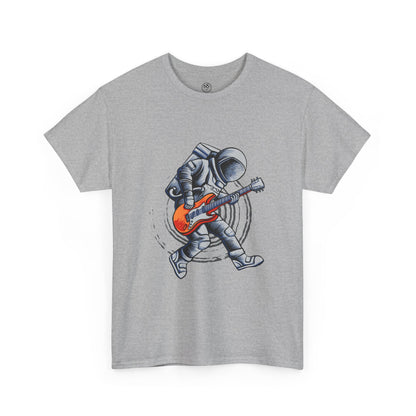 Astronaut Rocking Tee – Space Guitar Player Shirt