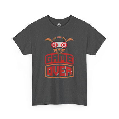 Retro Game Over Skull Tee – Funny Gamer Shirt