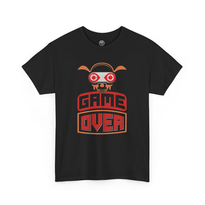 Retro Game Over Skull Tee – Funny Gamer Shirt