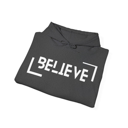 Believe Hoodie – Motivational Graphic Sweatshirt
