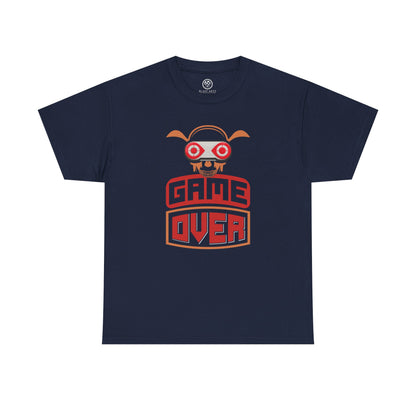 Retro Game Over Skull Tee – Funny Gamer Shirt