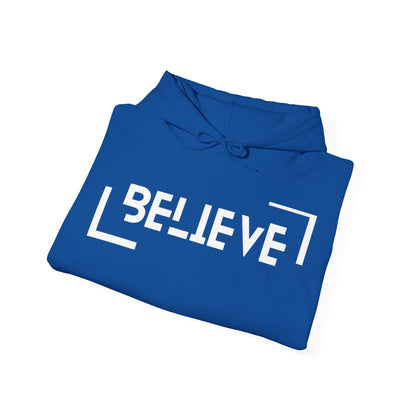 Believe Hoodie – Motivational Graphic Sweatshirt