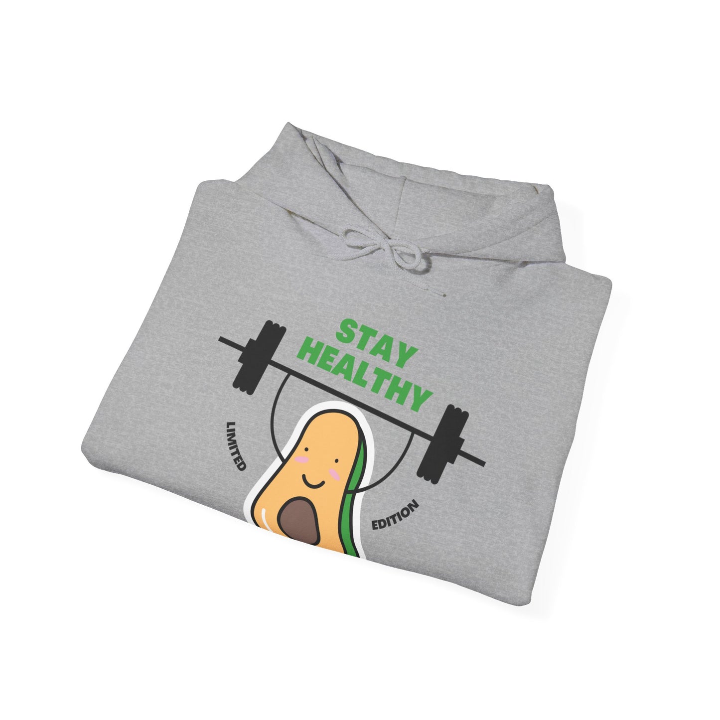 Stay Healthy Avocado Hoodie – Funny Fitness Sweatshirt