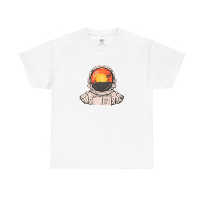 Astronaut Beach T-Shirt – Summer Space Explorer Tee