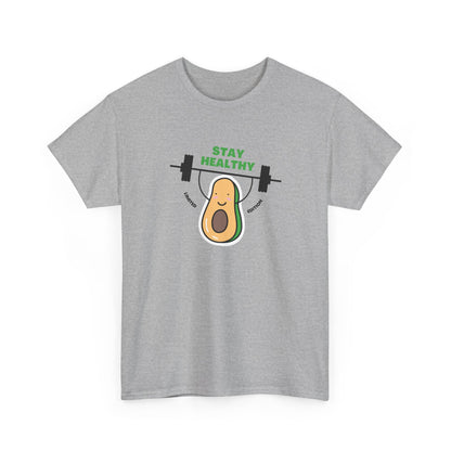 Stay Healthy Avocado Tee – Positive Cotton T-Shirt