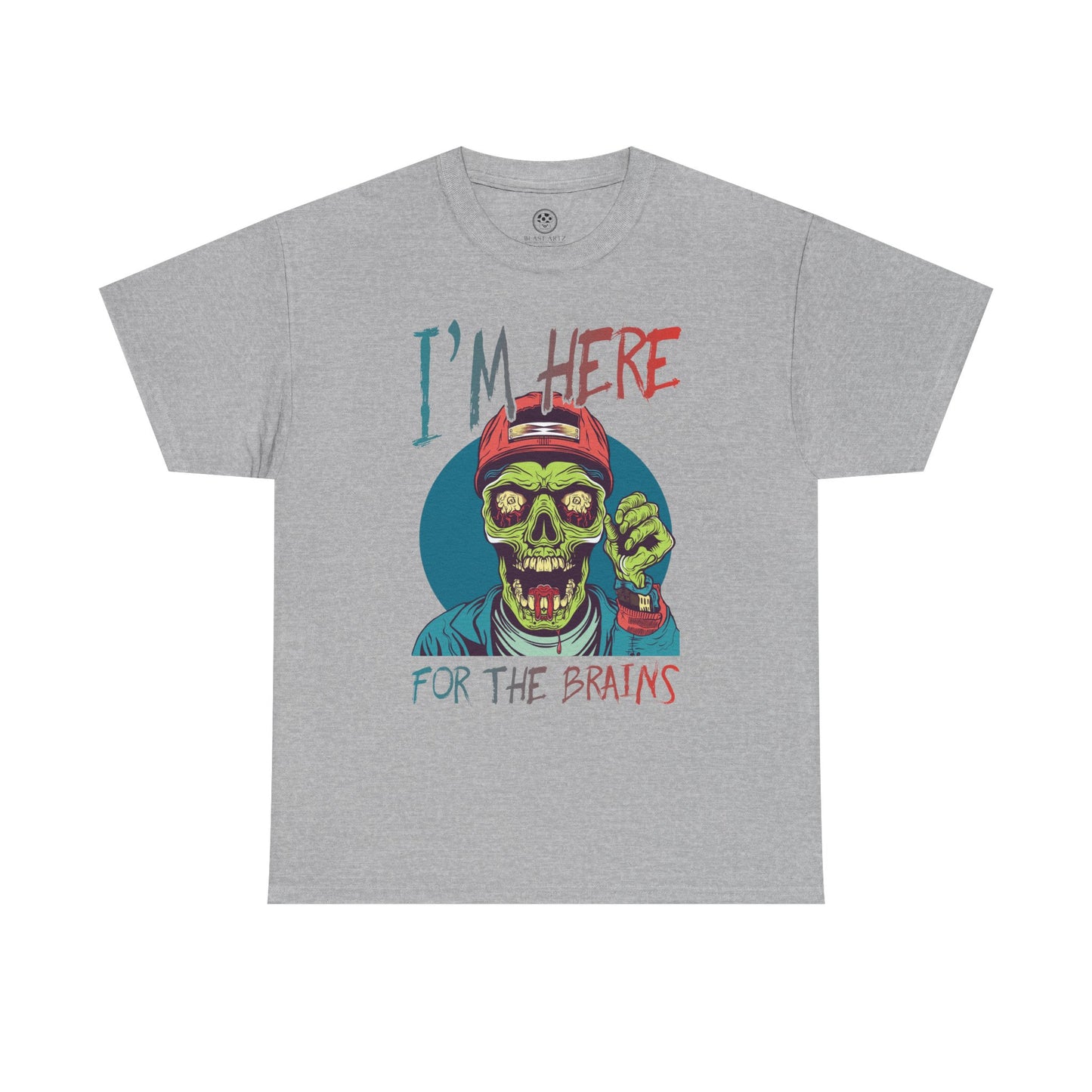 Love of Brains Zombie Tee – Creepy Undead Horror T-Shirt