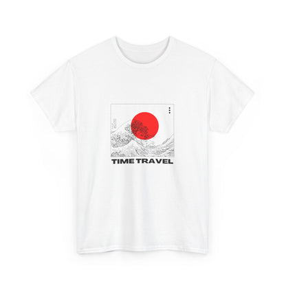 Time Travel Waves Tee – Japanese Red Sun Shirt