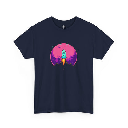 Rocket Take Off T-Shirt – Spaceship Dream Tee