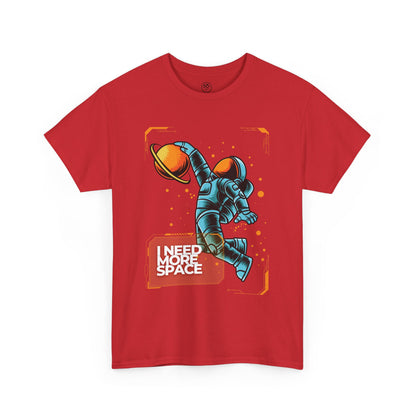 Need More Space Tee – Funny Astronaut Graphic Shirt