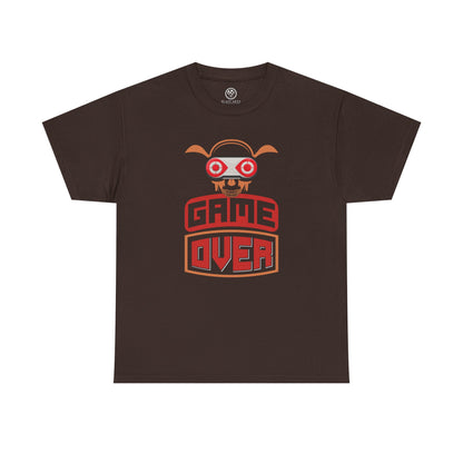Retro Game Over Skull Tee – Funny Gamer Shirt