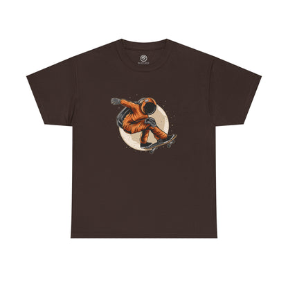 Astronaut Skating T-Shirt – Cosmic Skater Space Tee