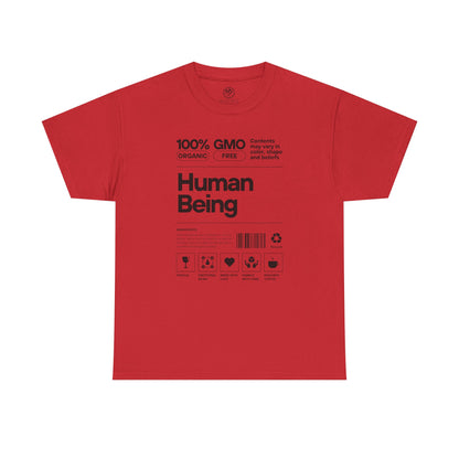 Human Being Spec Sheet Tee (White)