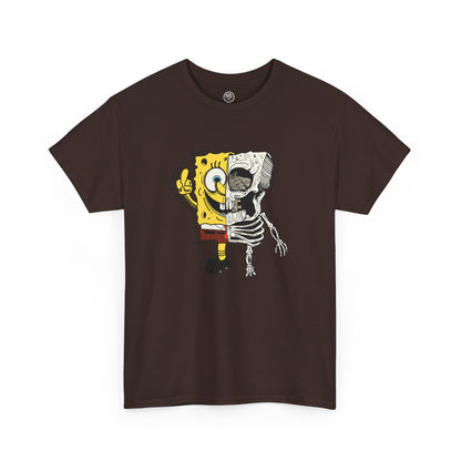 Sponge Skeleton Tee – Funny Skeleton Parody Shirt