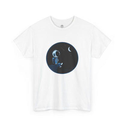 Astronaut Moonlight T-Shirt – Space Dreamer Tee