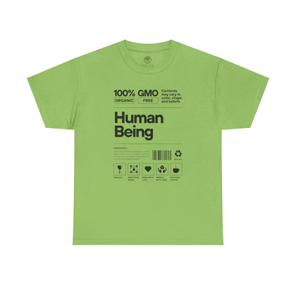 Human Being Spec Sheet Tee (White)