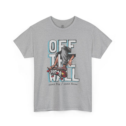 Skate Off the Wall Tee – Streetwear Graphic Shirt