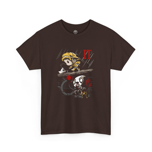 Sewer Encounter Tee – Horror Crossover Cartoon Graphic Shirt