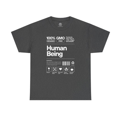Human Being Spec Sheet Tee (Black)