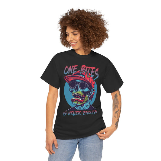 One Bite Zombie Attack Tee – Creepy Horror Shirt