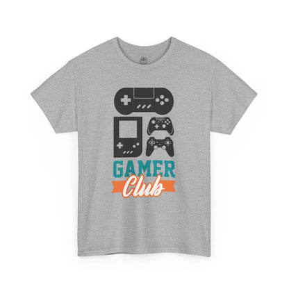 Gamer Club Tee – Retro Gaming Graphic Shirt