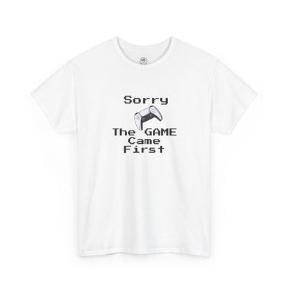 Sorry - the GAME Came First