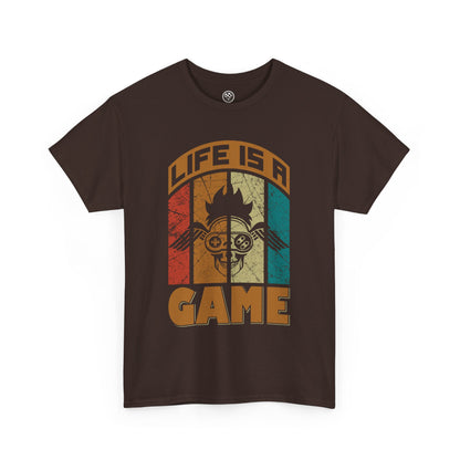 Life is a Game Tee – Retro Gamer Graphic Shirt