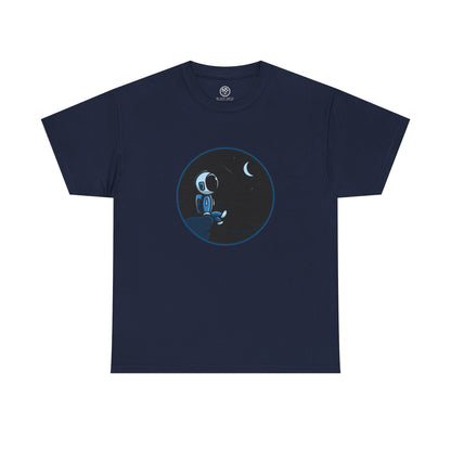 Astronaut Moonlight T-Shirt – Space Dreamer Tee