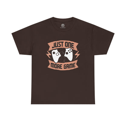 Just One More Game Tee – Funny Gamer Shirt