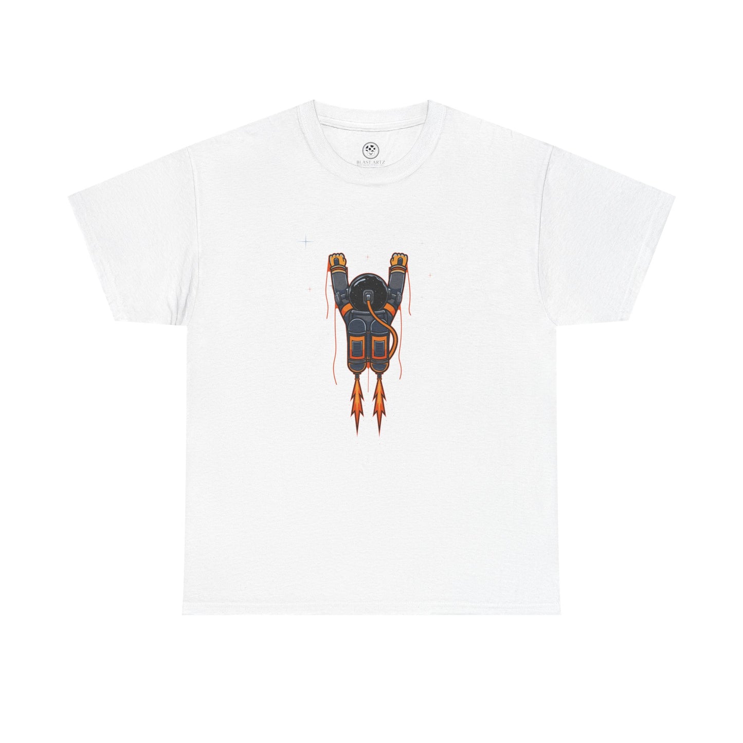 Astronaut Jetpack T-Shirt – Sci-Fi Space Explorer Tee