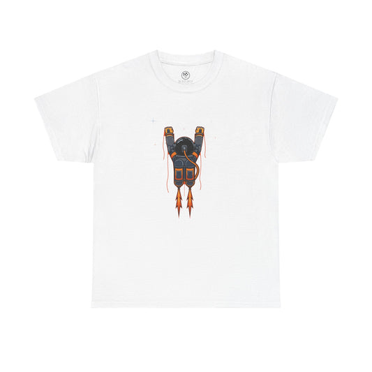 Astronaut Jetpack T-Shirt – Sci-Fi Space Explorer Tee