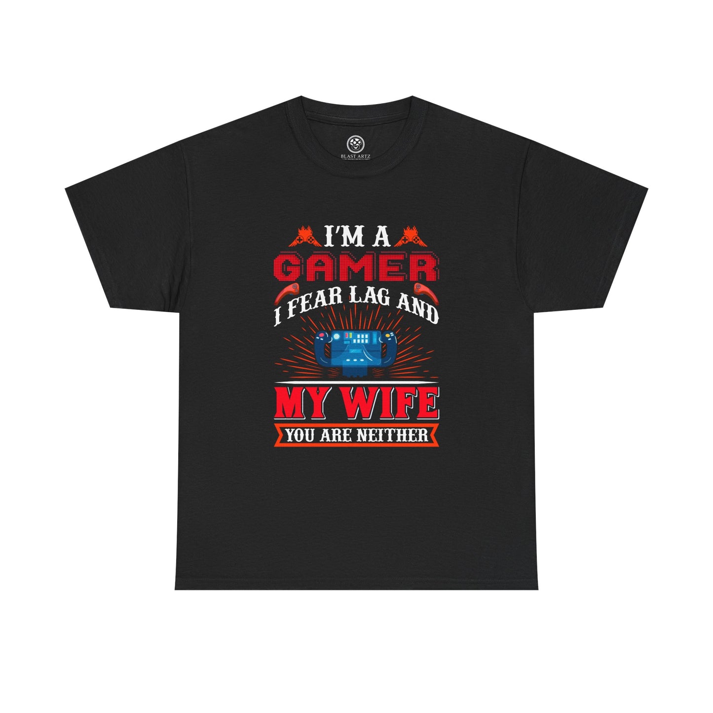 Gamer and Wife Tee – Funny Gamer Shirt