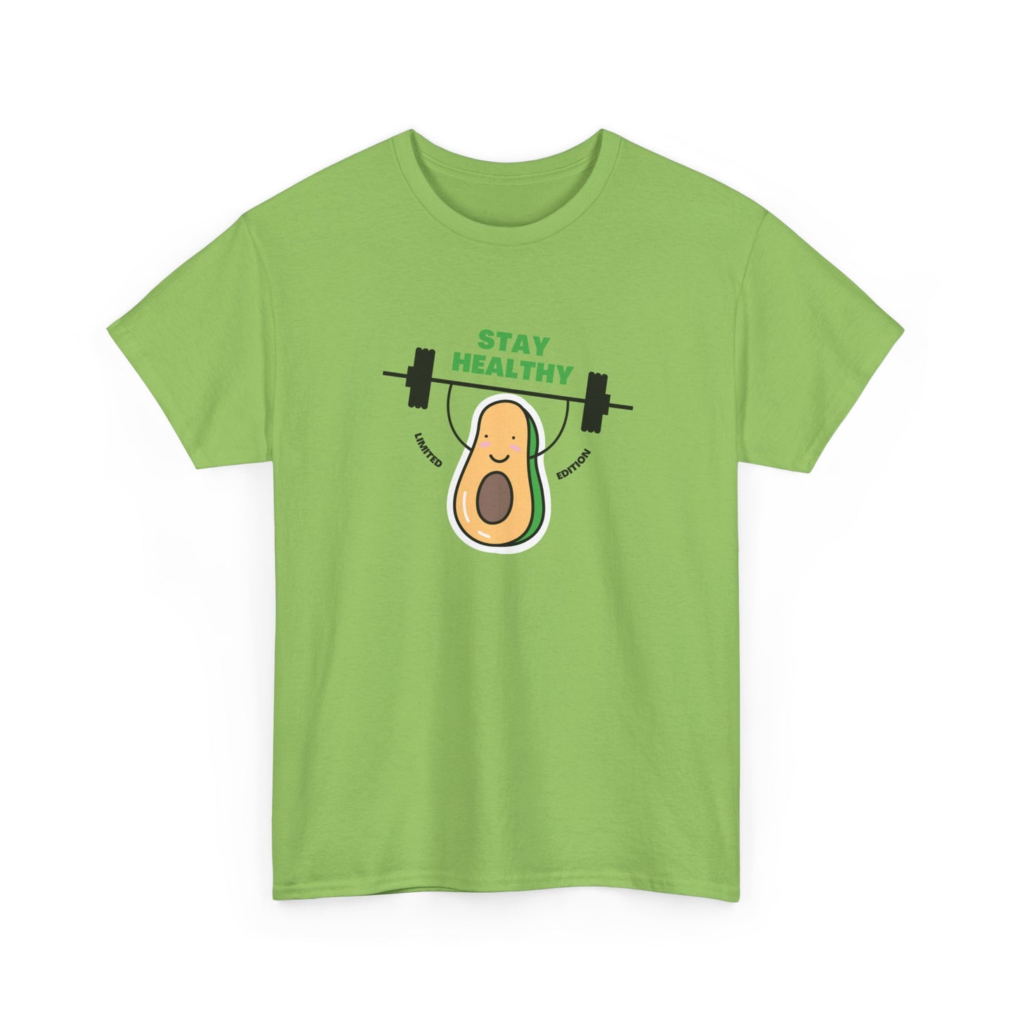 Stay Healthy Avocado Tee – Positive Cotton T-Shirt
