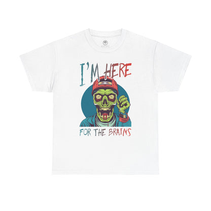 Love of Brains Zombie Tee – Creepy Undead Horror T-Shirt