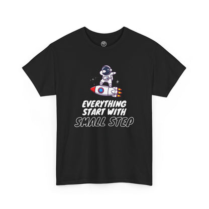 Small Step Astronaut Tee – Motivational Space Shirt
