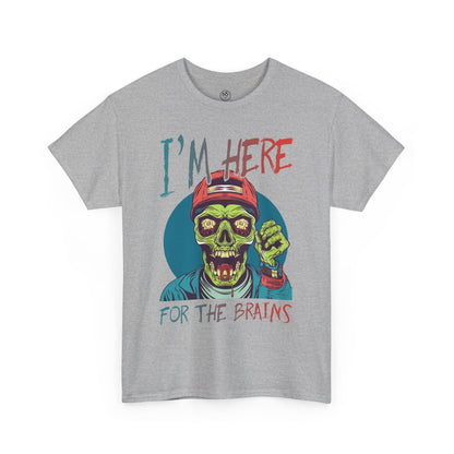 Love of Brains Zombie Tee – Creepy Undead Horror T-Shirt