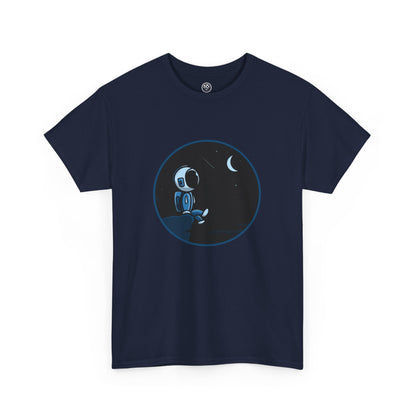 Astronaut Moonlight T-Shirt – Space Dreamer Tee