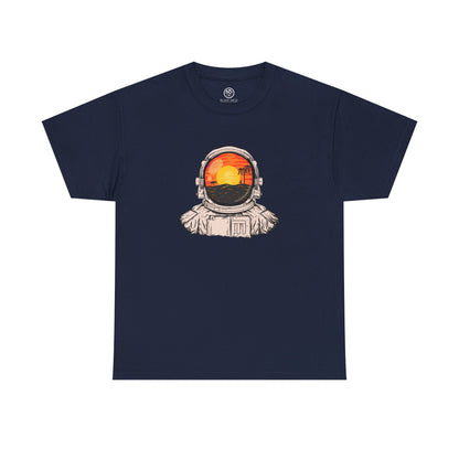 Astronaut Beach T-Shirt – Summer Space Explorer Tee