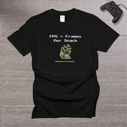 FPS = Frames Per Snack T-Shirt