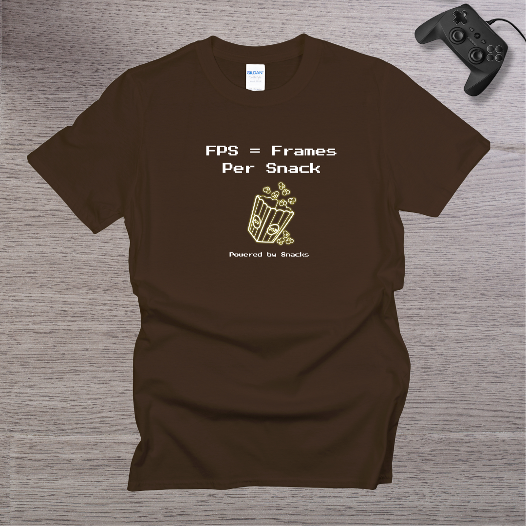 FPS = Frames Per Snack T-Shirt