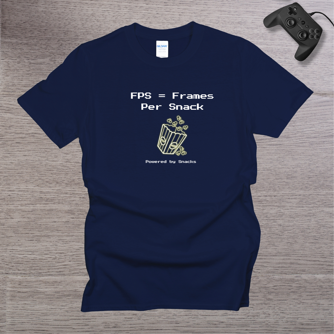 FPS = Frames Per Snack T-Shirt